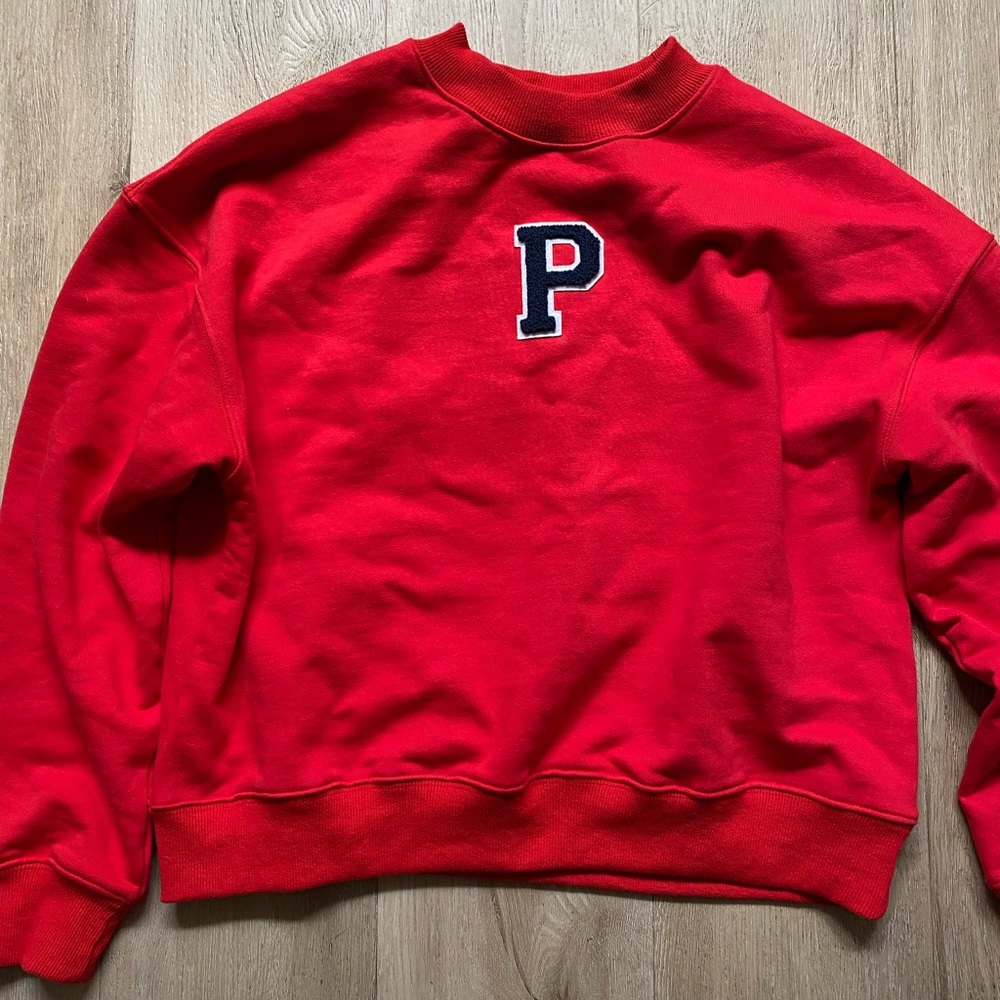 COPY - Parke red mockneck